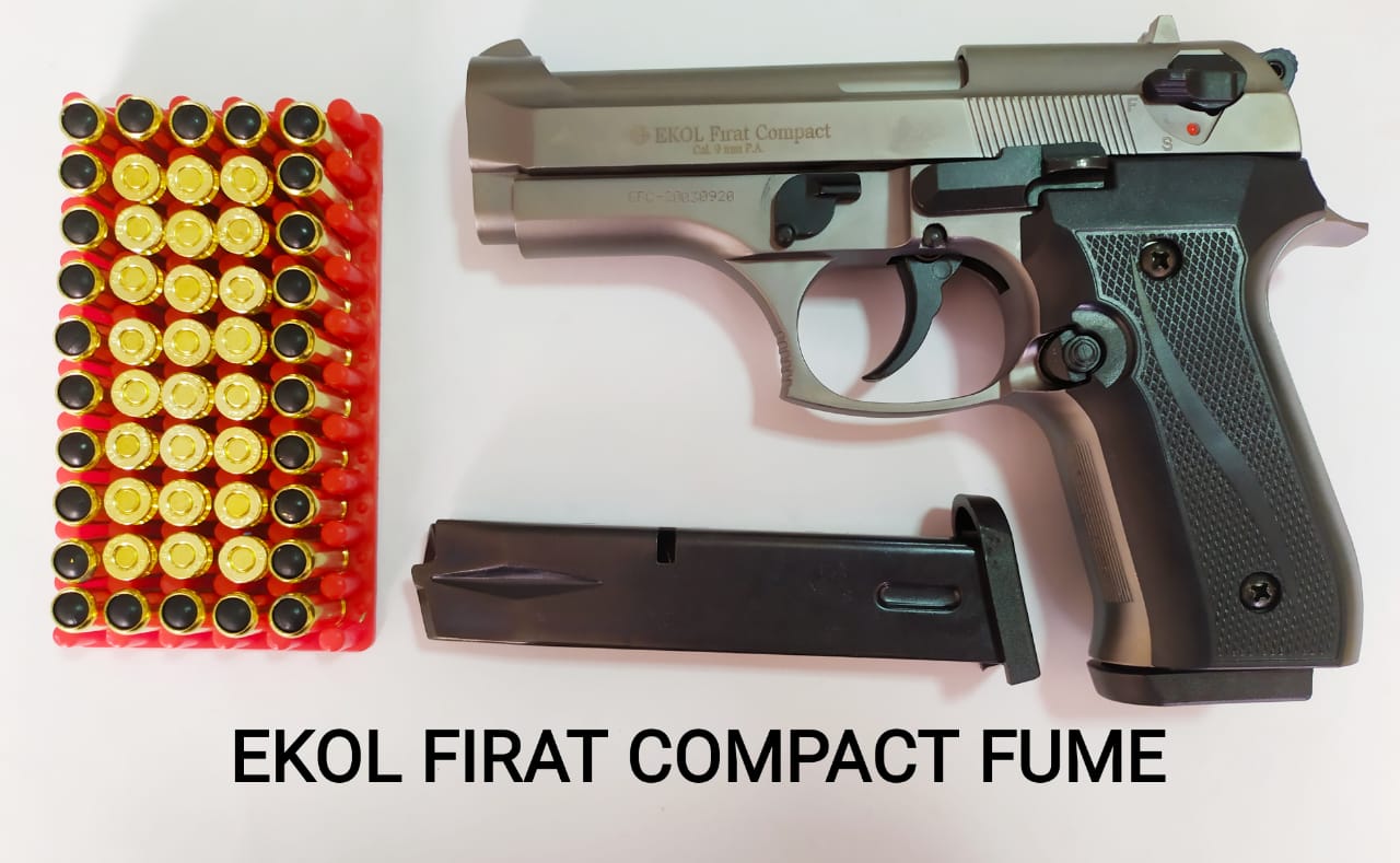 Pistola Ekol Firat Compact - Traumática 9 Mm