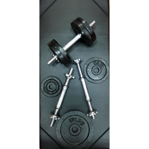 Juego de Pesas y Mancuernas