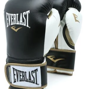 Guantes de Boxeo Negro-Blanco Everlast