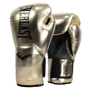 Guantes de Boxeo Everlast Elite pro style Dorados