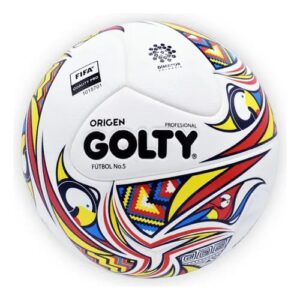 Golty Origen Balón De Fútbol Profesional Thermotech Final Liga N°5 Color Blanco
